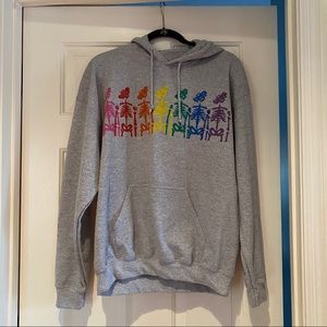 PRINTSBYMARIS rainbow hoodie for tati 💗